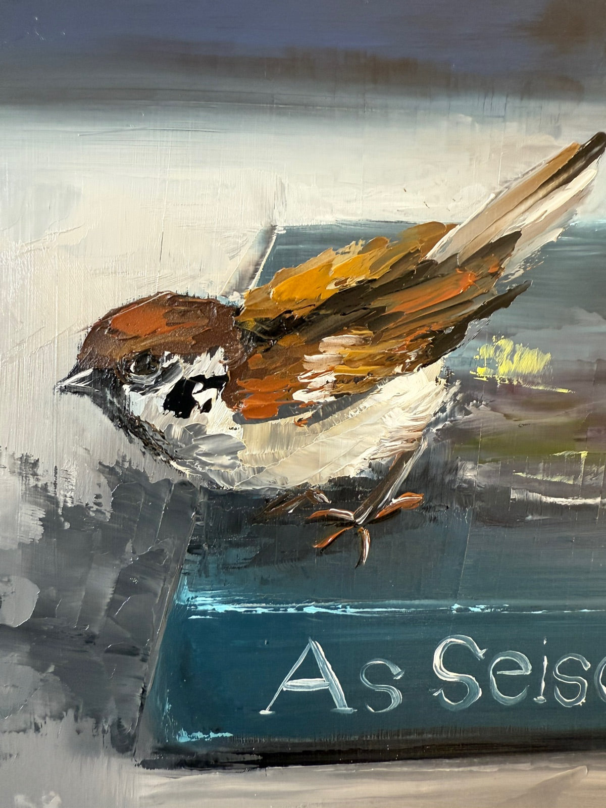 Still life with birds