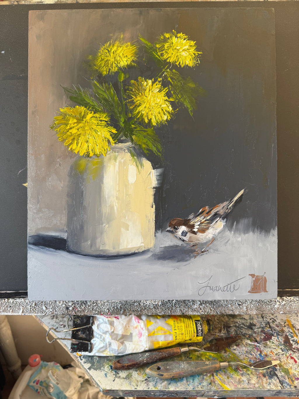 Wishing upon a dandelion