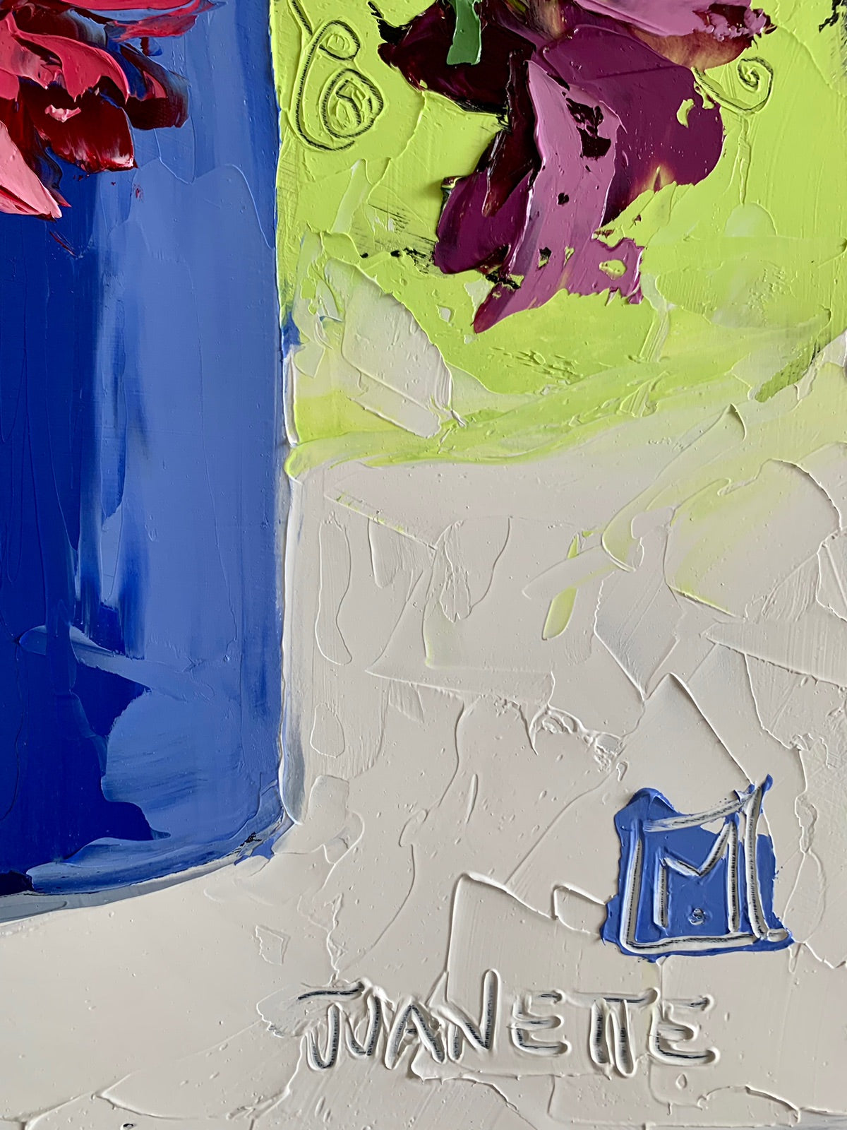 Sweetpeas in bright light