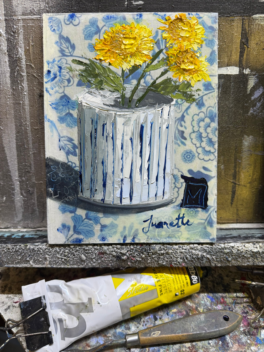 Dandelions & delft