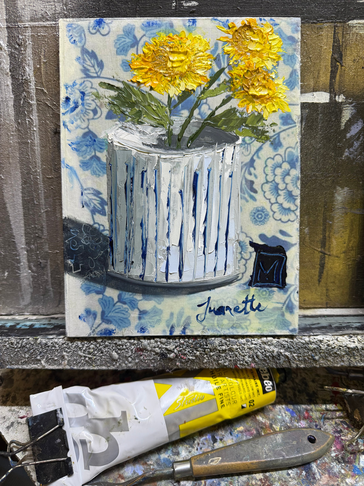 Dandelions & delft