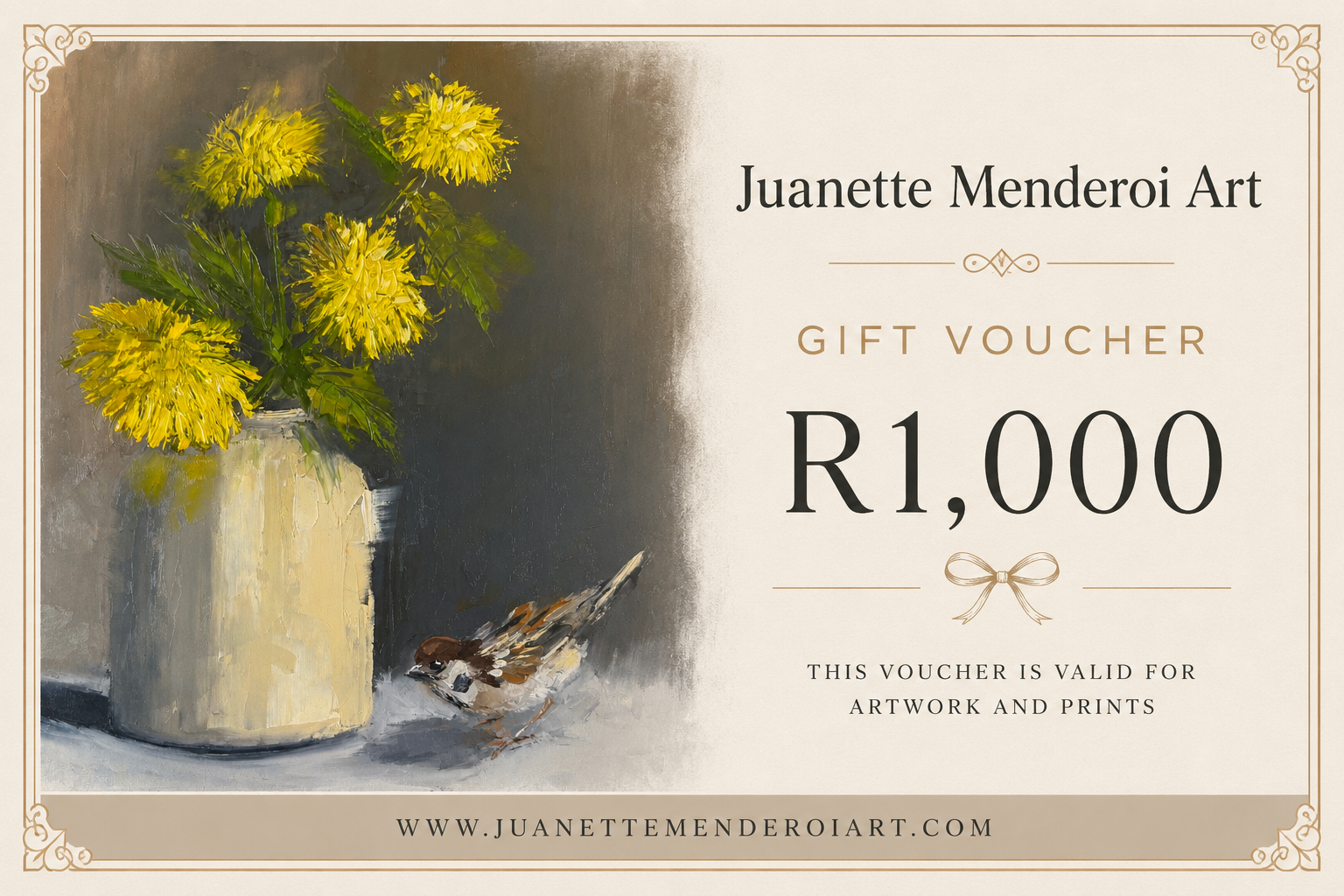 R1,000 Gift Voucher
