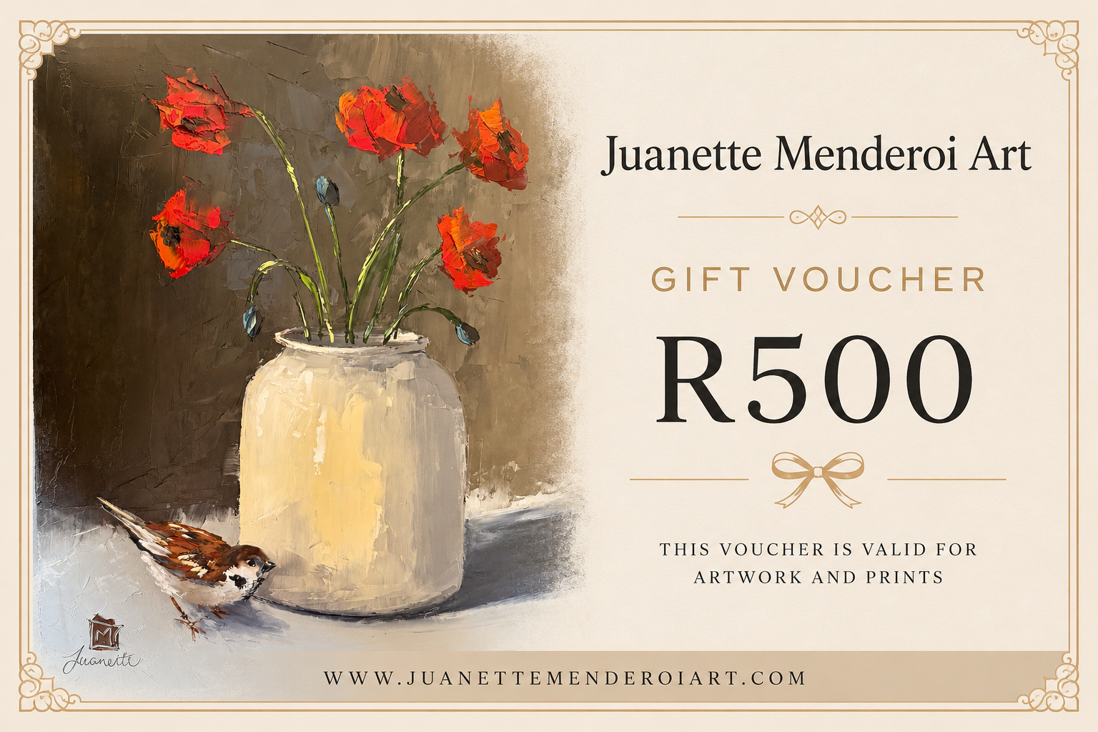 R500 Gift Voucher