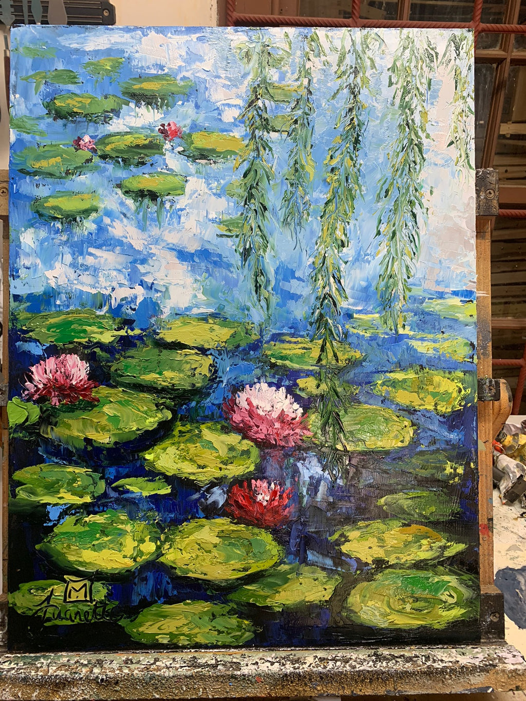 Monet’s water lillies