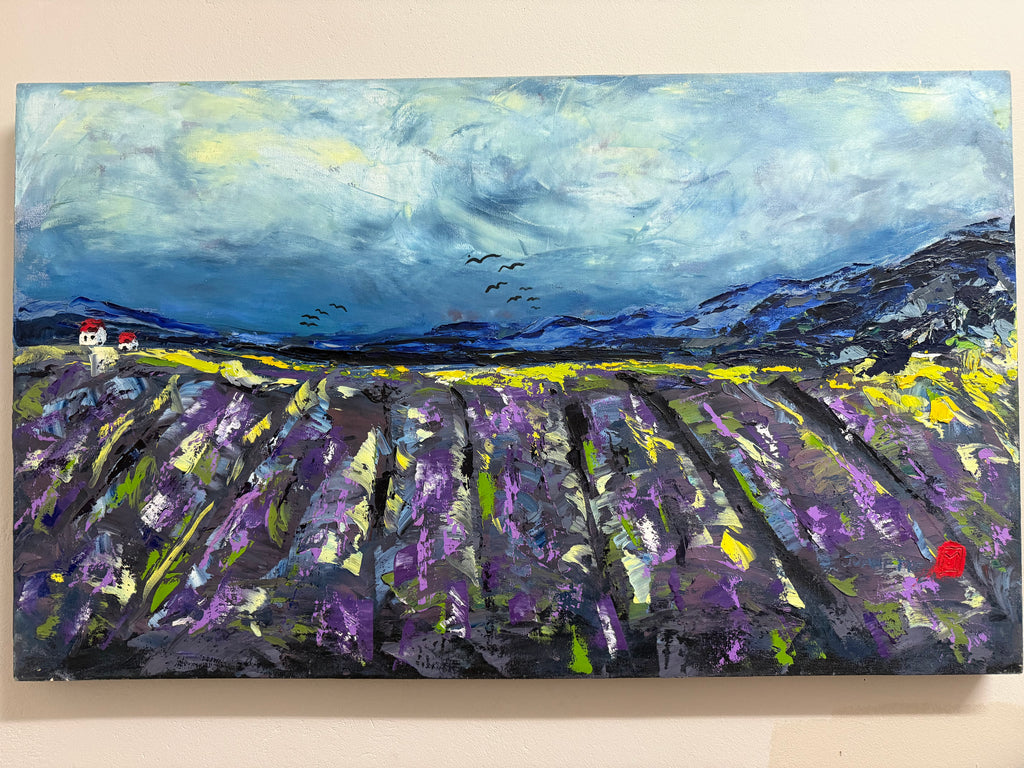 Lavender landscape