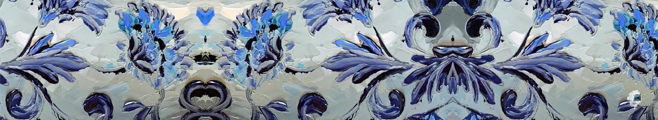 Table Runner - Delft pattern