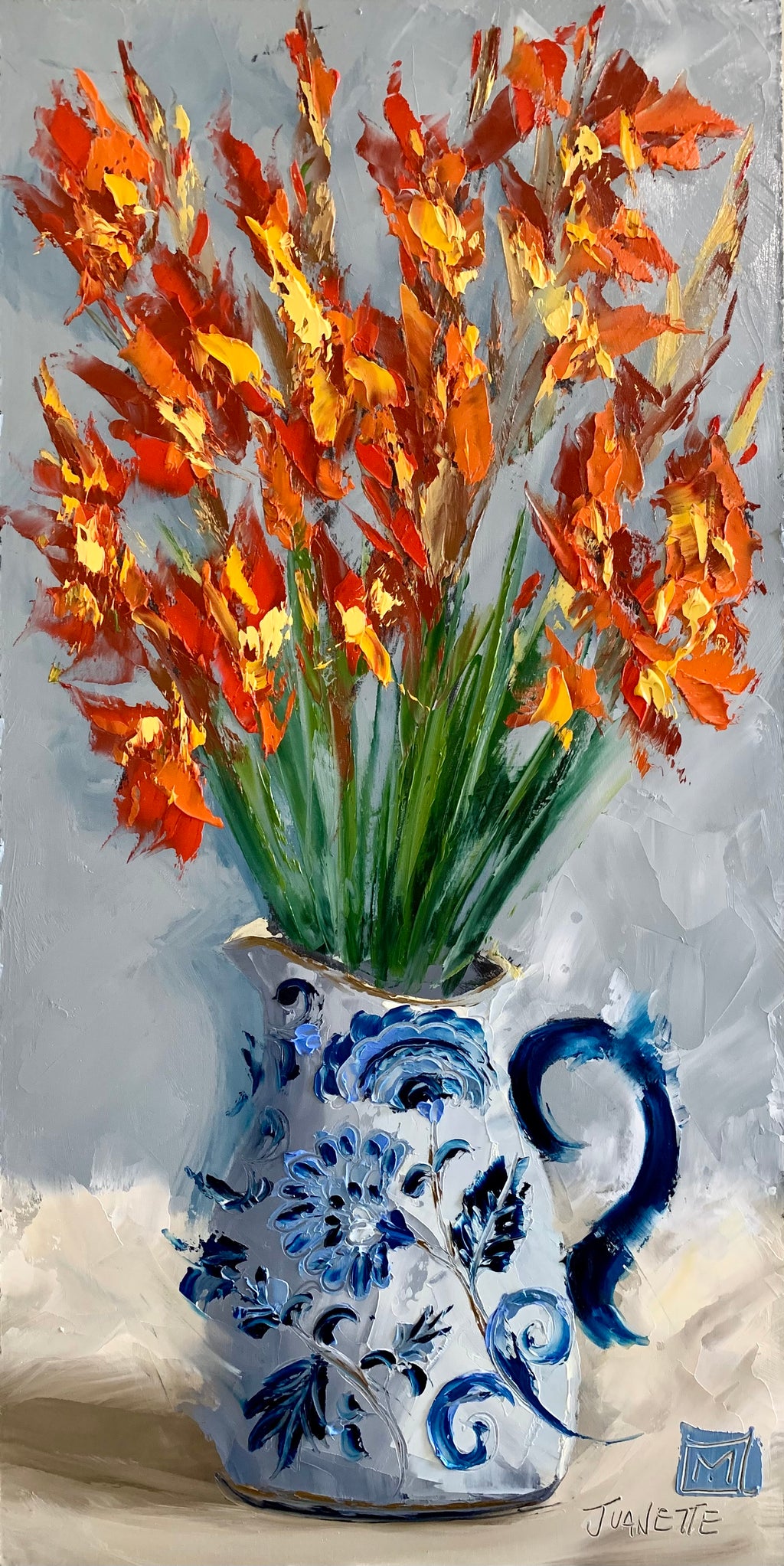 Gladiolus in delft