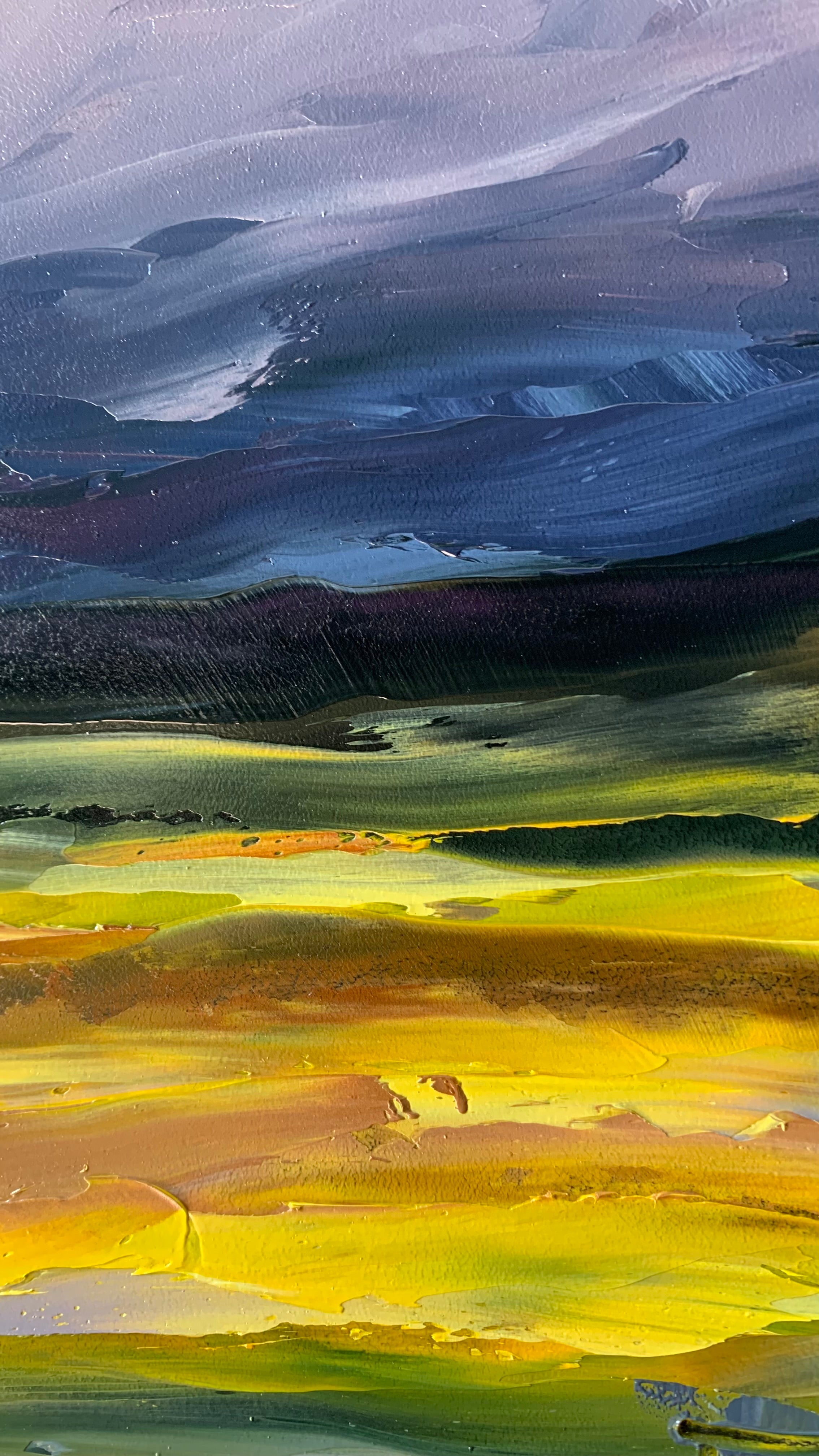 Canola cloudscape