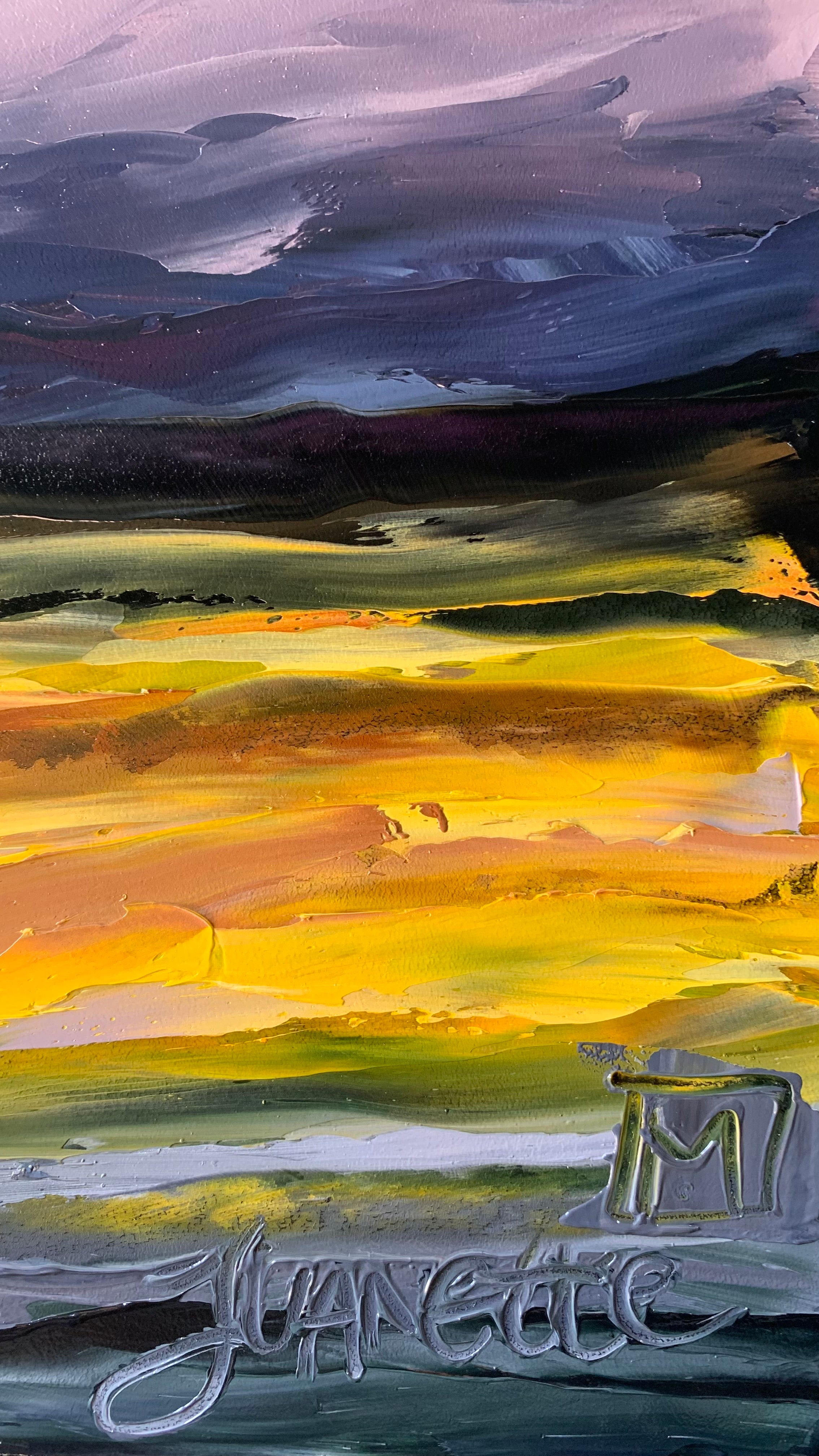 Canola cloudscape