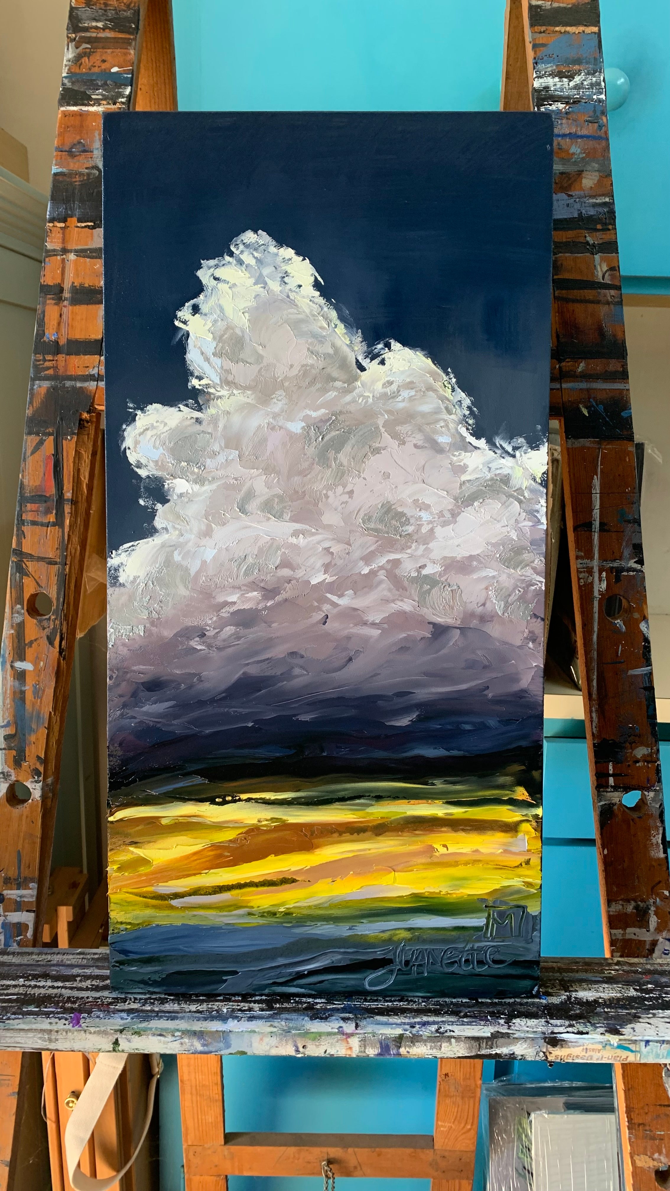 Canola cloudscape