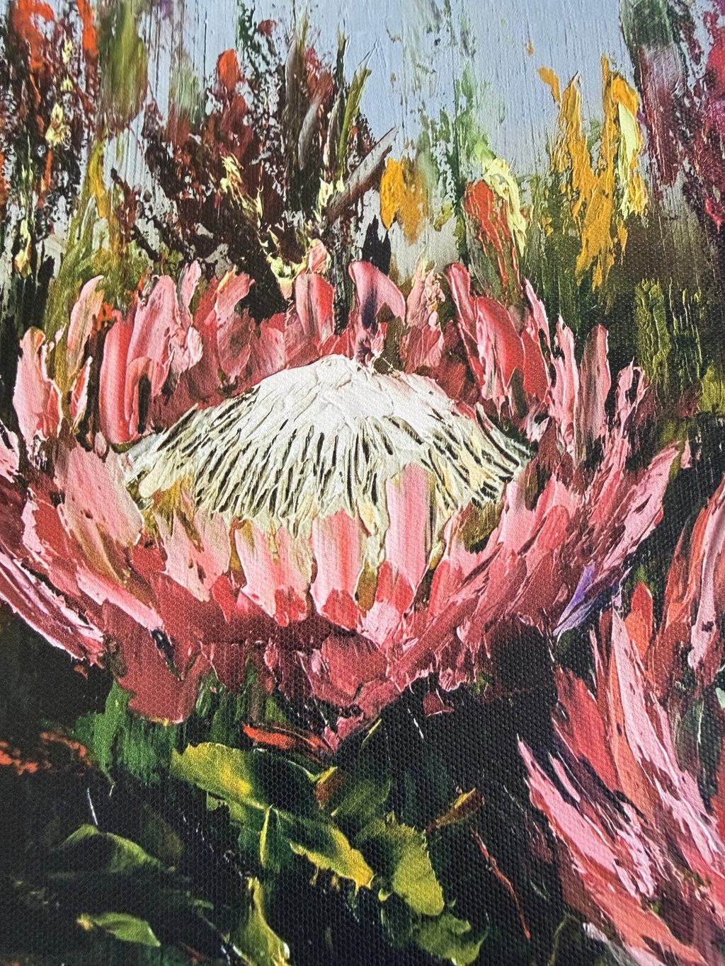 Protea prints x 2