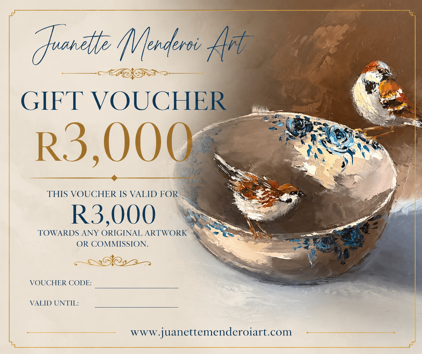 R3,000 Gift voucher