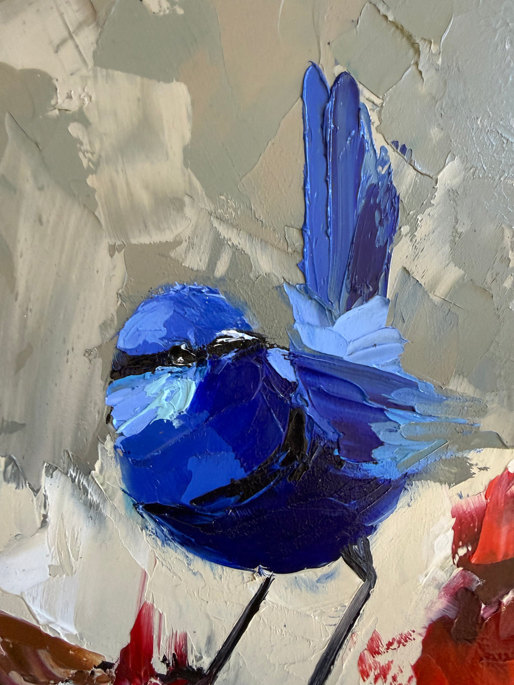 Little blue friend