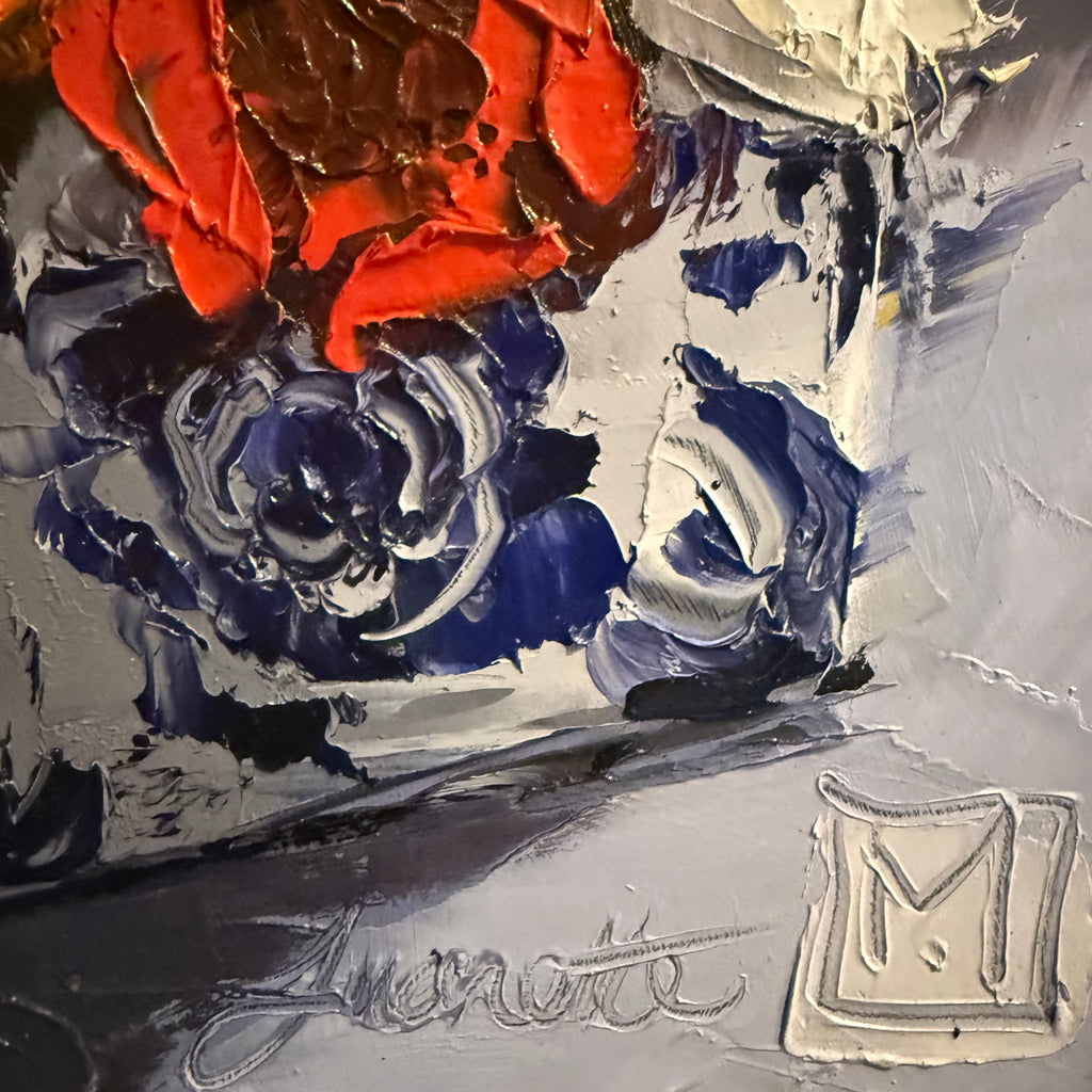 Impasto roses 2