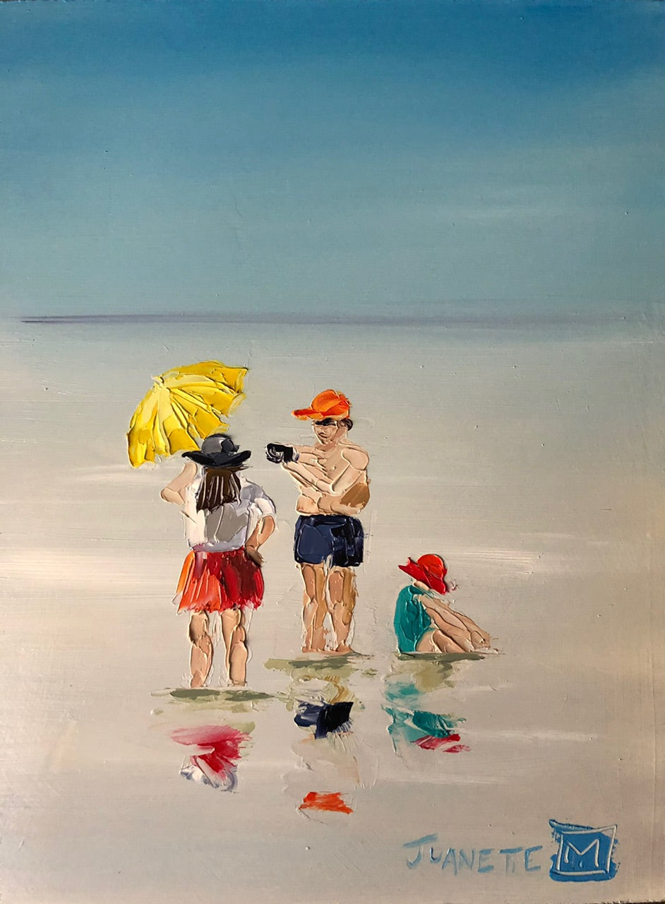 Family beach holiday 1