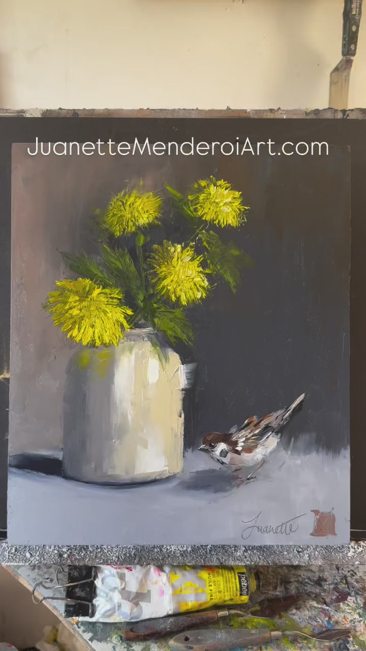 Wishing upon a dandelion